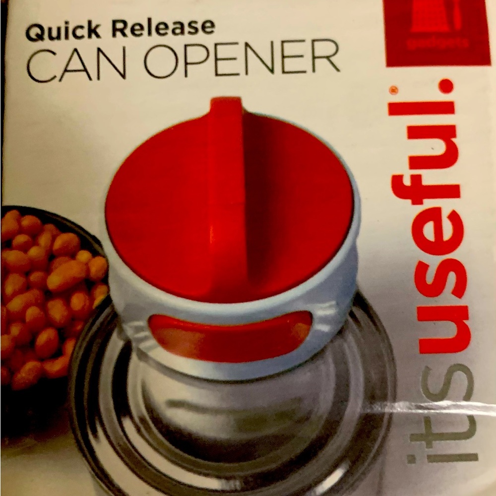 Can Opener Easy to Use Quick Release (Brand New)